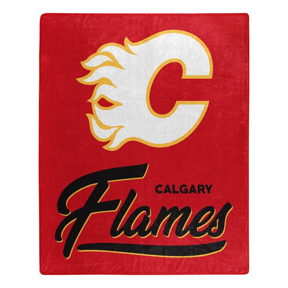 Flames Signature Multi Colored Raschel