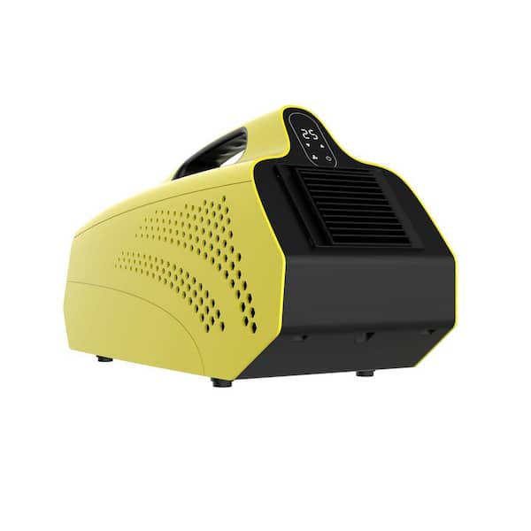 Velivi 400-Watt Portable Yellow Electric Tent Air Conditioner Cools 55 sq. ft. for Outdoor Event with 3-Wind Speeds