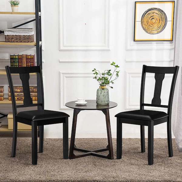 black dining chairs home depot