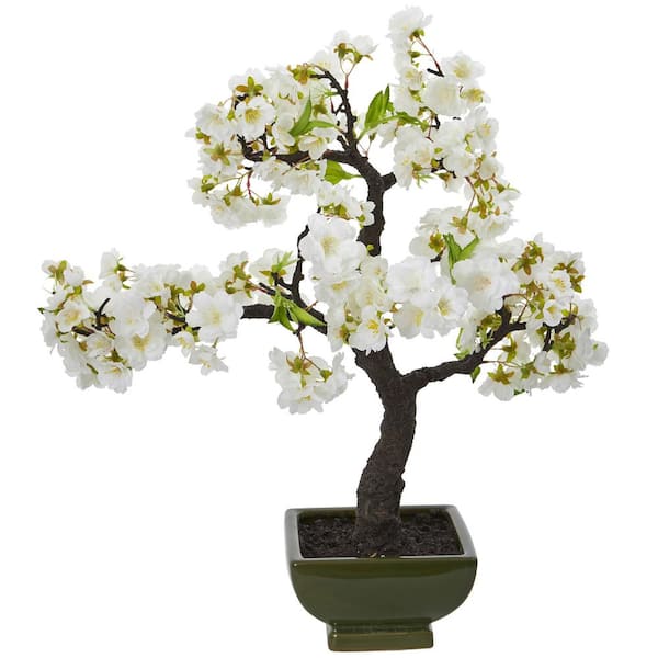 Nearly Natural Cherry Blossom Bonsai Artificial Tree