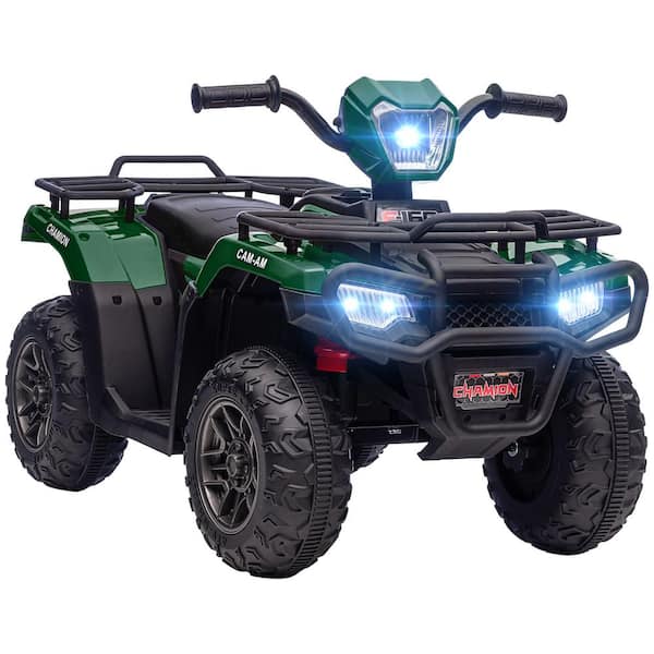 Siavonce 12V Kids ATV Battery Operated Kids 4 Wheeler Electric 4 Wheeler Kids Ride on Car Electric Car Green XMJ 141995 The Home Depot