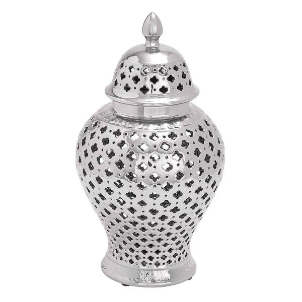 ORE International 15 in. H x 8 in. W Ceramic Jar