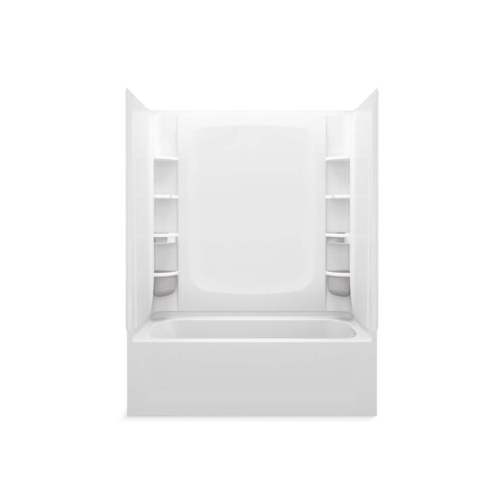 STORE+ 60 in. L x 32 in. W x 60.5 in. H Rectangular Tub/Shower Combo Unit in White price history on PriceWatchPro