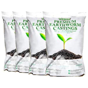 6 lbs. Earthworm Castings (4-Pack)