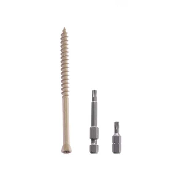 DuxxBak #7 x 2-1/2-in Composite Deck Screws (900-Per Box) DX-D-2.5