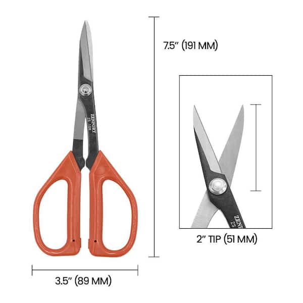 ZENPORT 8.3 in. L Bonsai/Floral Pruning Scissors ZS106 - The Home
