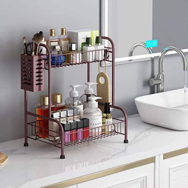 ORZ Bathroom Shelf Organizer Kitchen Over the Sink Shelf Washbasin Soap  Holder Spice Rack Sink Caddy Countertop Rack