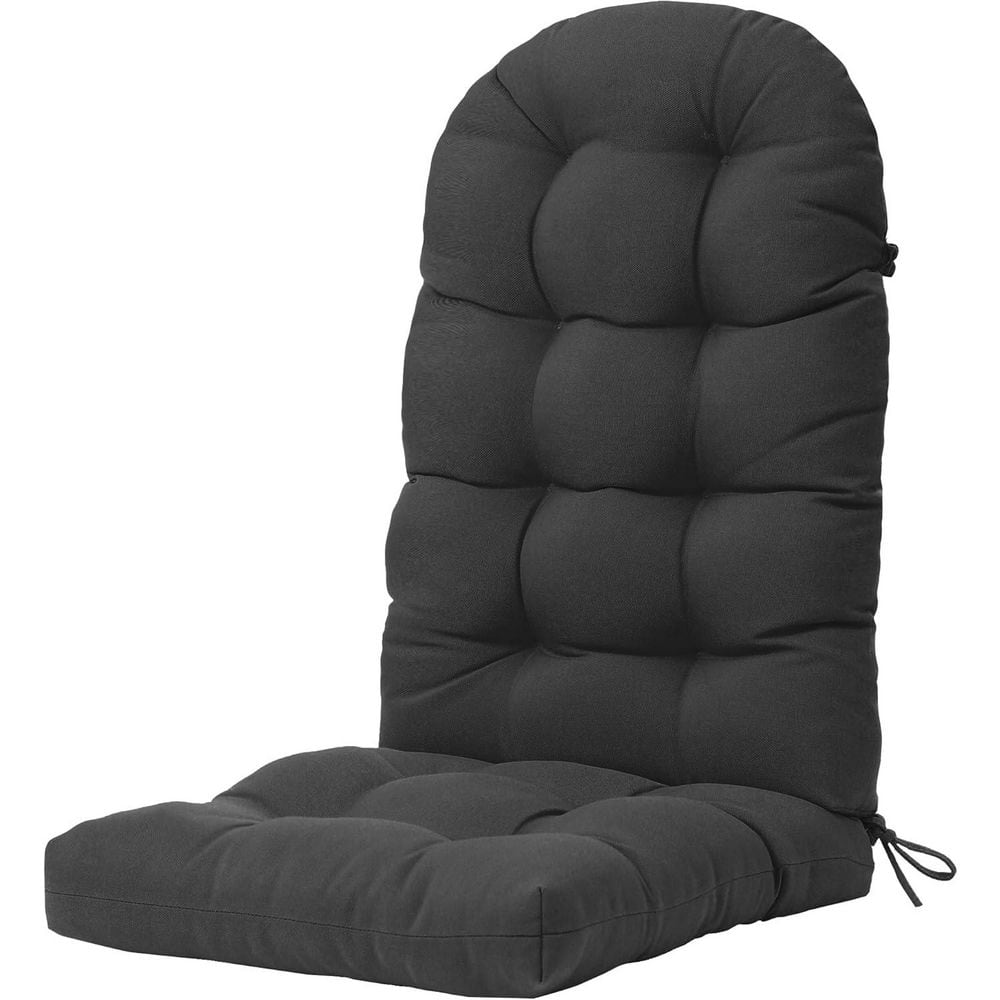 Mximu 49 in. x 20 in. x 5 in. Gray Outdoor Patio Adirondack High