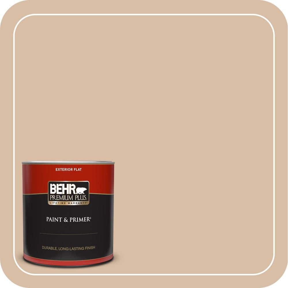 1 qt. #PPH-15 Nut Flavor Flat Exterior Paint and Primer price history on PriceWatchPro