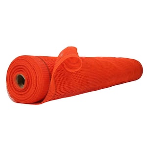 10 ft. x 150 ft. Orange Fire Resistant Construction Safety Netting