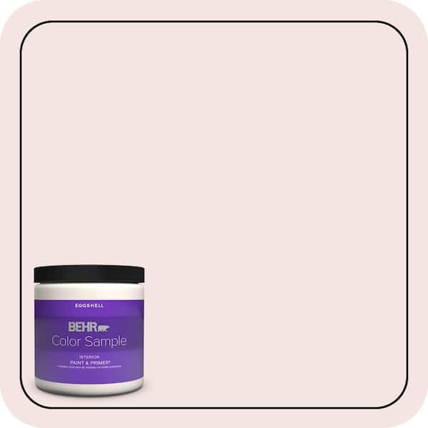 BEHR PREMIUM PLUS 8 oz. #170E-1 Reverie Pink Eggshell Enamel Interior Paint & Primer Color Sample