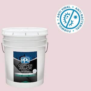 5 gal. PPG18-18 Rose Blush Eggshell Antiviral and Antibacterial Interior Paint with Primer