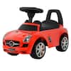 Baby Toddler Ride-On Mercedes Benz Push Car with Sounds, Red