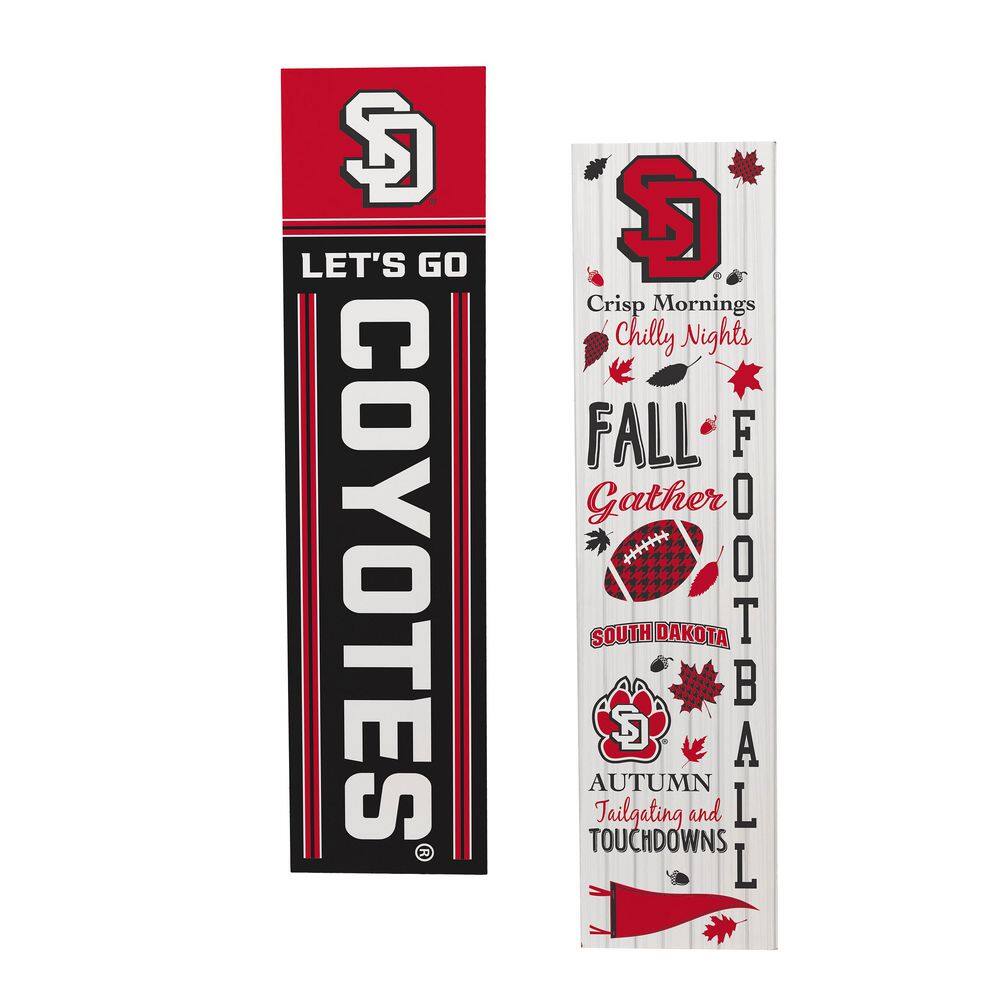 47 in. Double-Sided Leaner Fall Seasonal Porch Sign, University of South Dakota price history on PriceWatchPro