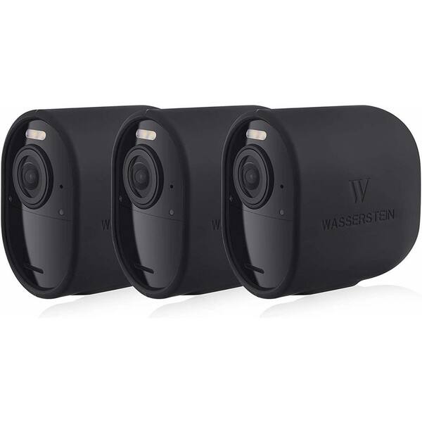 Protective Silicone Skins Compatible with Arlo Ultra/Ultra 2 & Arlo Pro 3/Pro 4 Accessorize and Protect Your Arlo Camera NOT Compatible with Arlo Essential Spotlight Black, 2 Pack