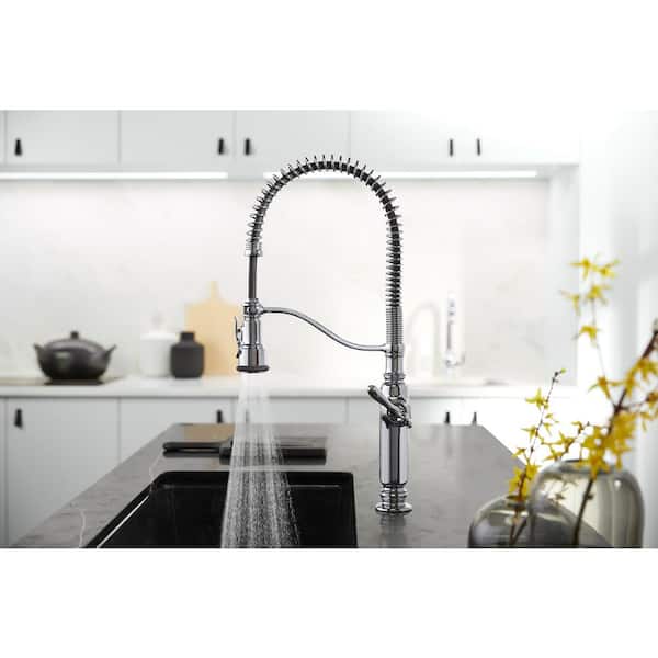 KOHLER Tournant Semi-Professional Single Handle Pull Down Sprayer