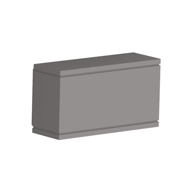 WAC Lighting Rubix 1-Light Graphite ENERGY STAR LED Indoor or Outdoor Wall Cylinder Light