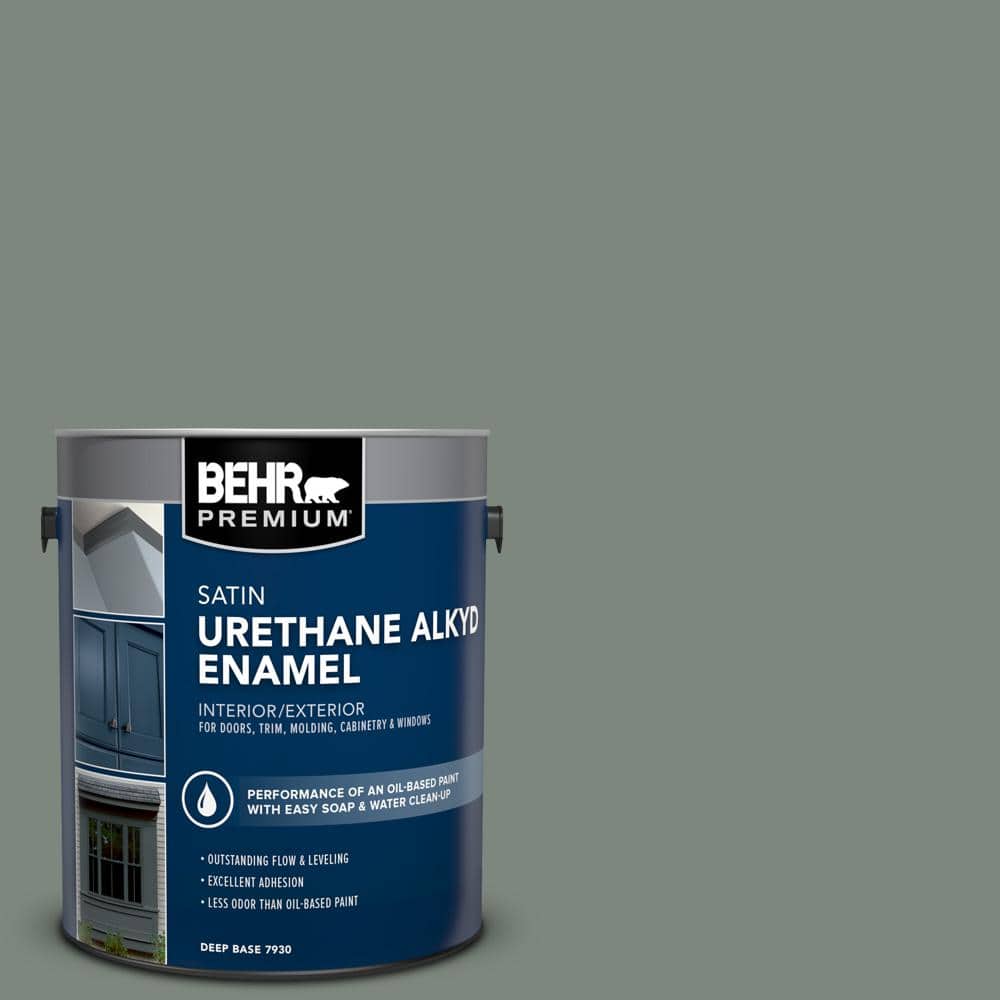 1 gal. #700F-5 Wild Sage Urethane Alkyd Satin Enamel Interior/Exterior Paint price history on PriceWatchPro