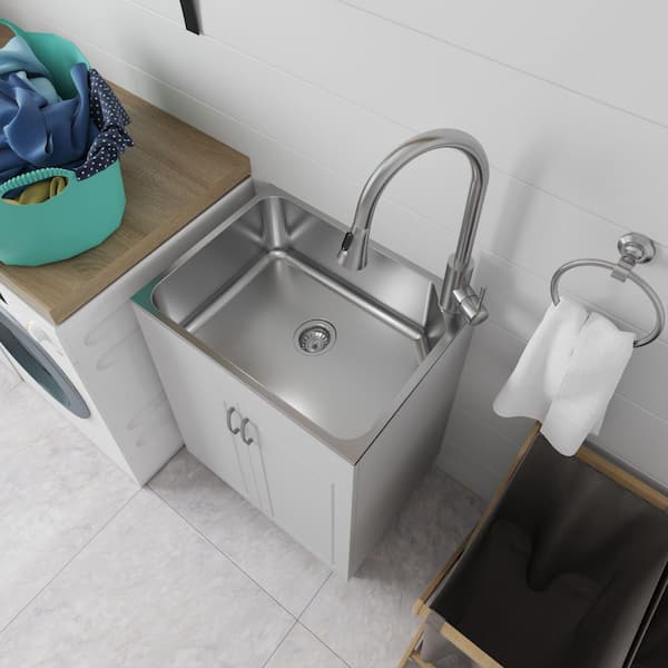 Presenza All-in-One Kit 24.09 in. x 21.33 in. Stainless Steel