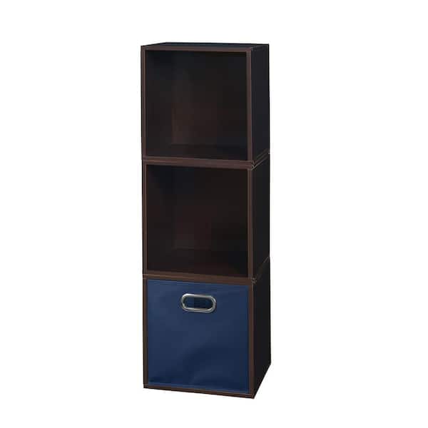 Regency 39 in. H x 13 in. W x 13 in. D Brown Wood 4-Cube Organizer