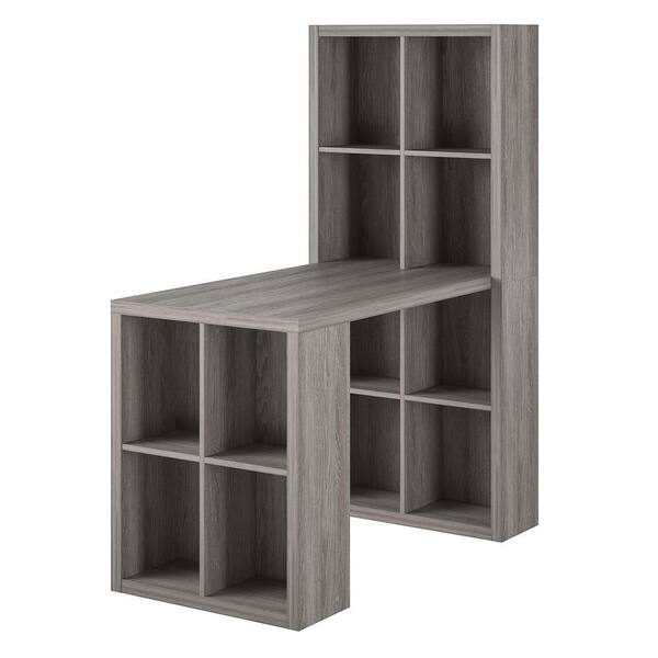 Ameriwood Home Acorn Ridge Hobby Craft Desk, Gray Oak DE44663 - The ...