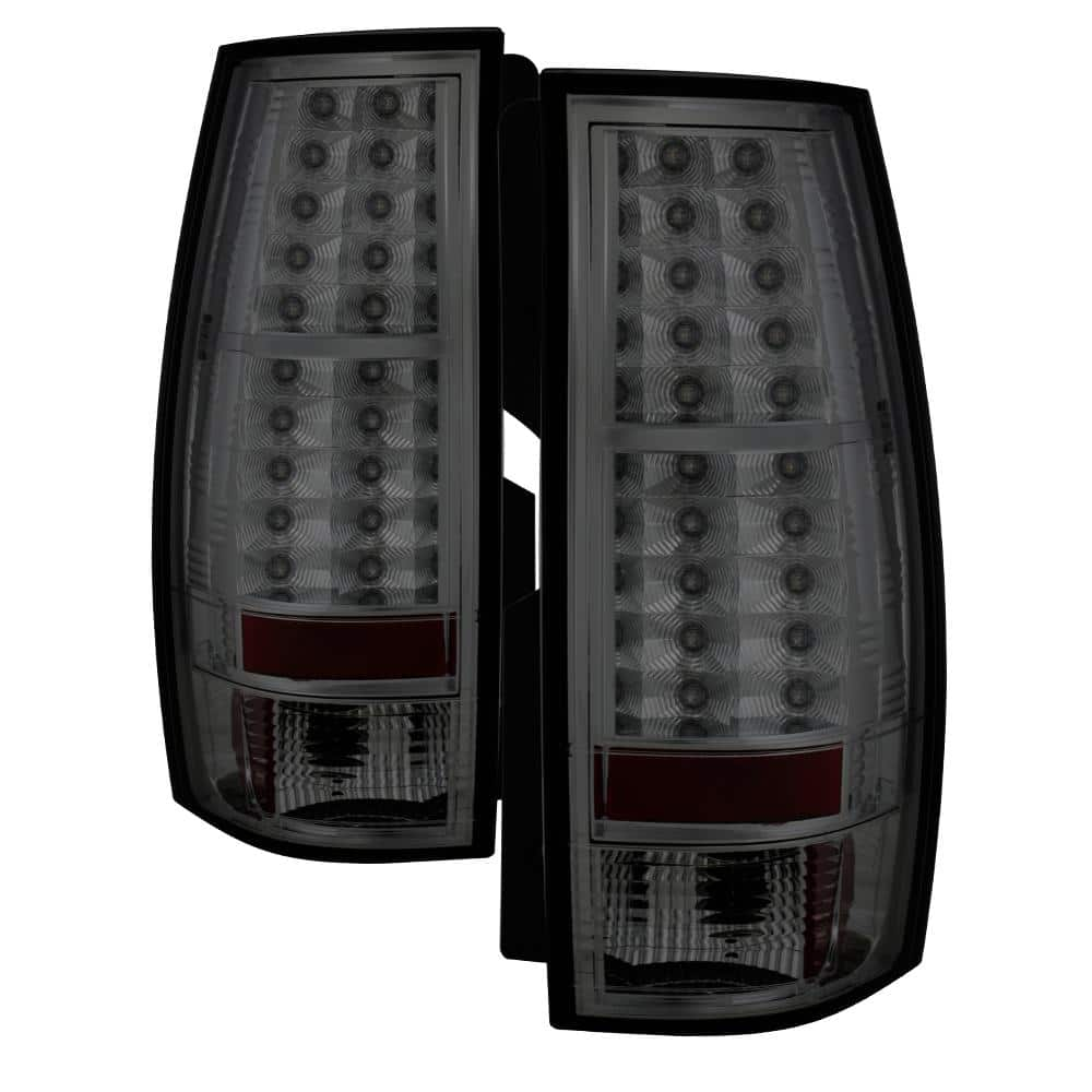 Spyder Auto Chevy Suburban/Tahoe 07-14 / GMC Yukon/Yukon Denali 07-14 - LED  Tail Lights - Smoke 5002174 - The Home Depot