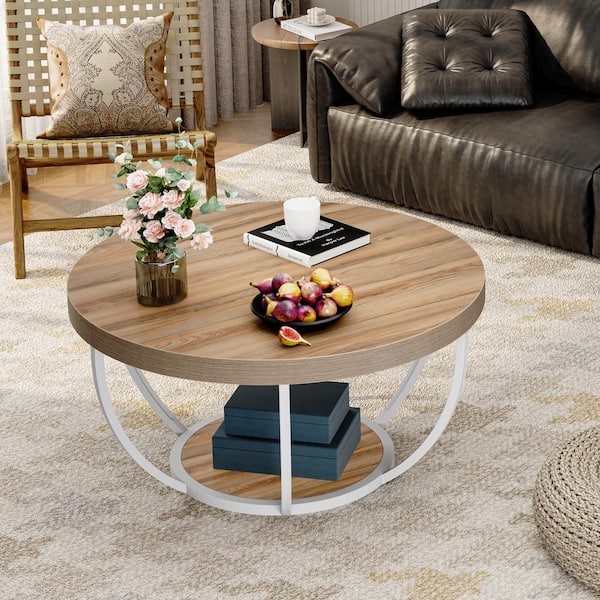 TRIBESIGNS WAY TO ORIGIN Inaayah 31.7 in. Brown and White
