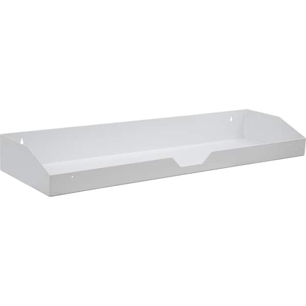 Buyers Products Company 35 in. 1-Compartment Topsider Truck Tool Cabinet Shelf Tray for a 72 in. Box in White