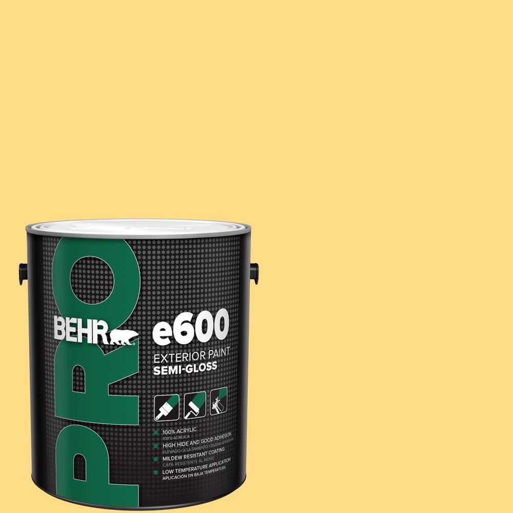 1 gal. #340B-5 Yellow Brick Road Semi-Gloss Exterior Paint price history on PriceWatchPro