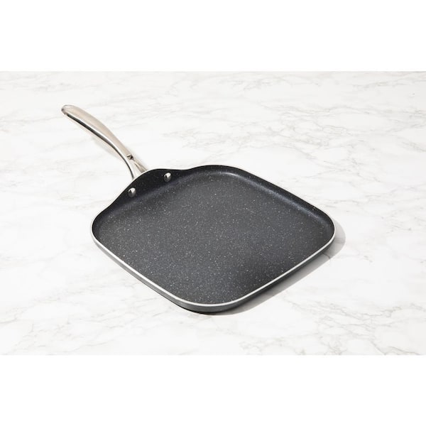Granitestone Emerald 10.5'' Nonstick Aluminum Grill Pan with Stay Cool  Handle, Oven & Dishwasher Safe & Reviews