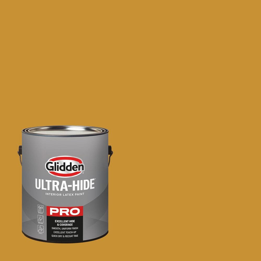 1 gal. PPG1209-7 Mecca Gold Eggshell Interior Paint price history on PriceWatchPro