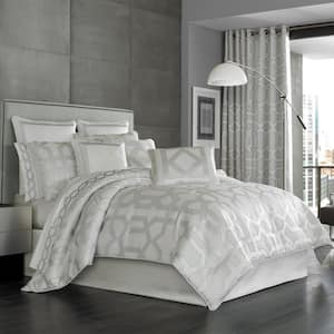 Kennedy 4-Piece Sterling Polyester King Comforter Set