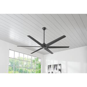 Fenceham 84 in. Natural Iron Ceiling Fan with Remote Control