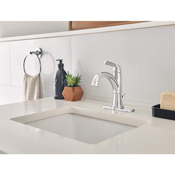 Westchester Single Hole Single-Handle Bathroom Faucet in Chrome