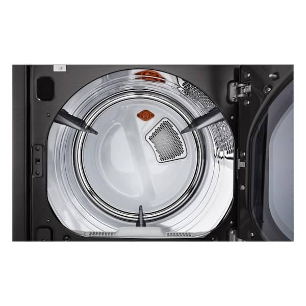 Package LG79BE - LG Appliance Laundry Package - Top Load Washer with  Electric Dryer - Black Steel