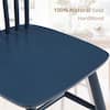 Detail showing 100% natural solid hardwood material of the chair.