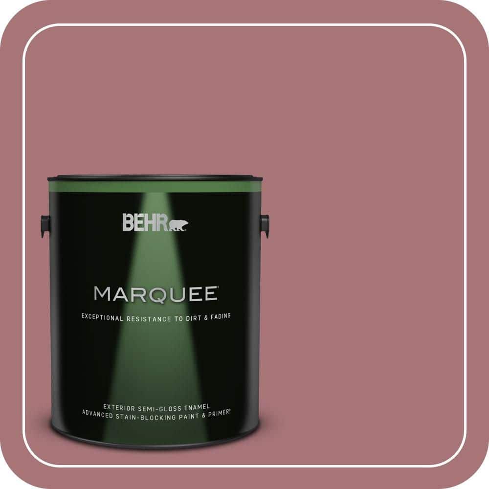 1 gal. #S130-5 Heirloom Rose Semi-Gloss Enamel Exterior Paint & Primer price history on PriceWatchPro