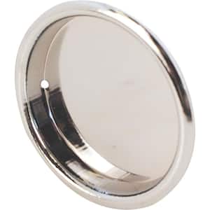2 in. Round Chrome Plated By-pass Door Pull Handle (2-pack)