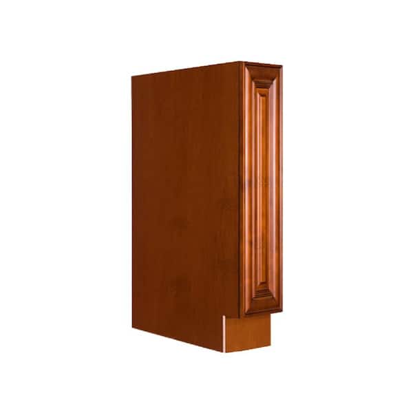 Cambridge Assembled 6x34.5x24 in. Base Spice Drawer Cabinet in Chestnut
