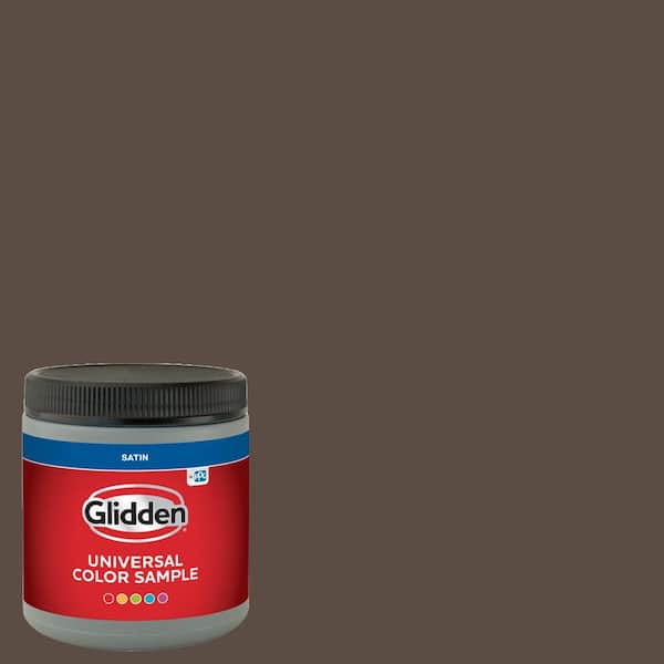 Glidden 8 oz. PPG1018-7 Sarsaparilla Satin Interior Paint Sample