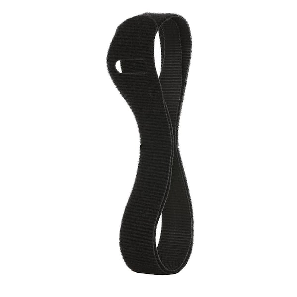 VELCRO 8 in. x 4.75 in. 2 ct 4/24 Mountable Cable Sleeves Black  VEL-30795-USA - The Home Depot