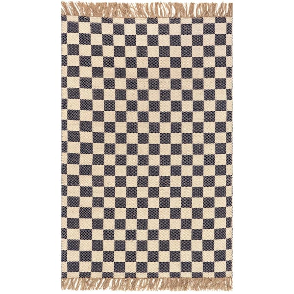 Connie Gray 8 ft. x 10 ft. Geometric Tasseled Wool Area Rug