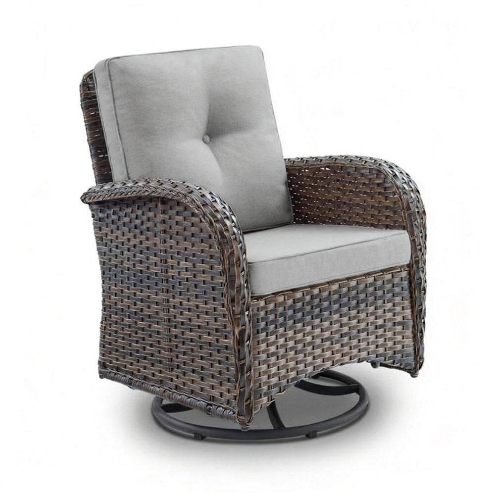 Wicker LightGray Patio Outdoor Rocking Chair price history on PriceWatchPro