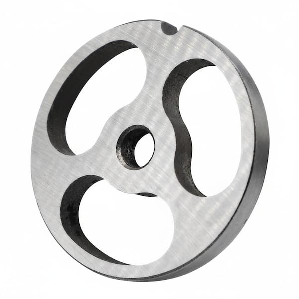 Meat Grinder Plate with 3 Big Holes, Stainless Steel Discs for Grinding Sausages, Hamburger, Vegetables, Chili, Meat