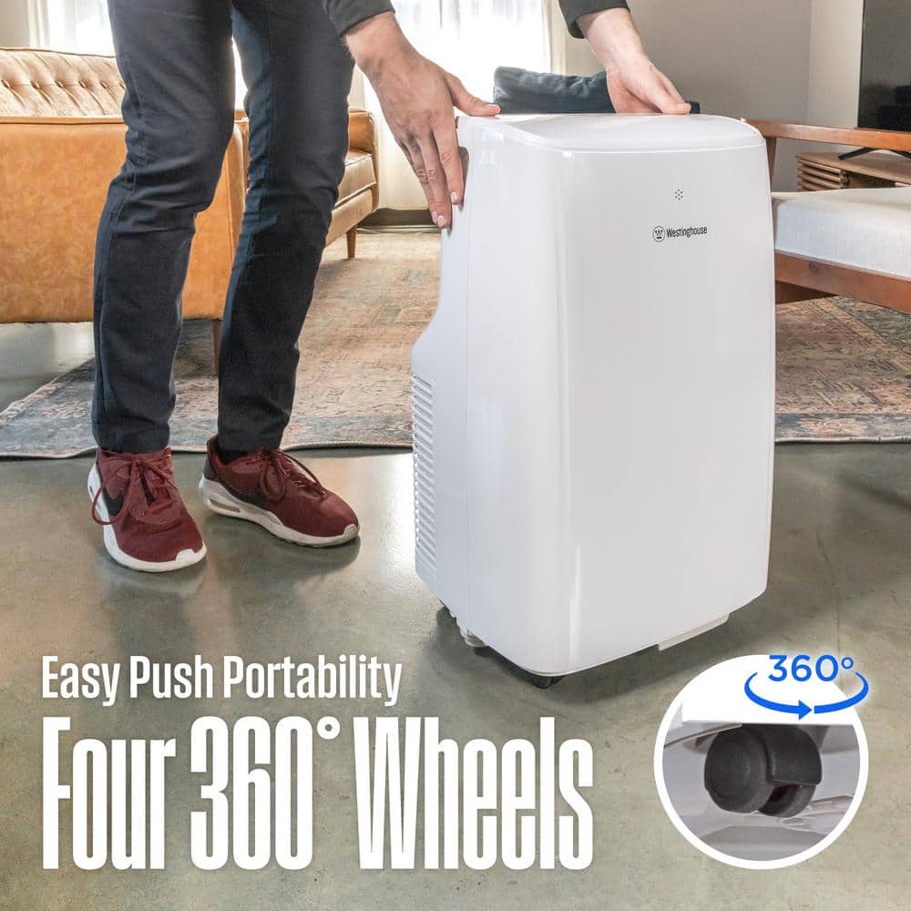 Westinghouse 10,000 BTU White Portable Air Conditioner with Remote