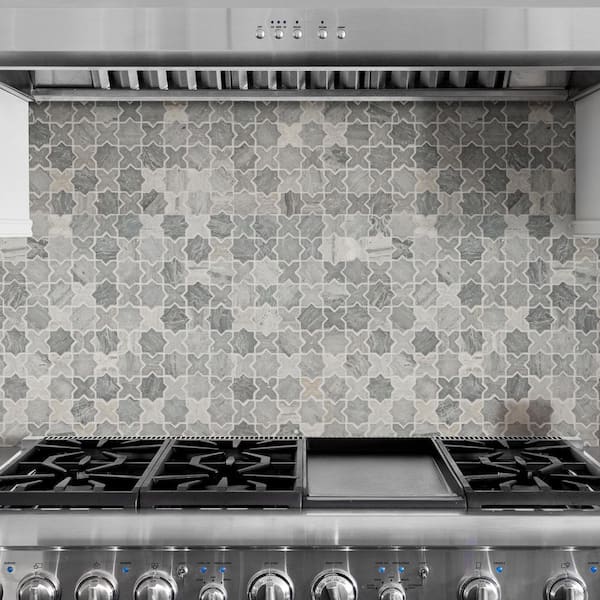 MSI Angora Subway 11.81 in x 11.81 in. x 10mm Polished Marble Mesh-Mounted Mosaic Tile (9.7 sq. ft. / case) MSI Angora Subway 11.81 in x 11.81 in. x 10mm Polished Marble Mesh-Mounted Mosaic Tile (9.7 sq. ft. / case)