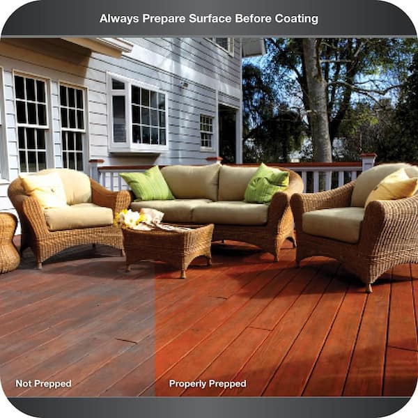 BEHR DECKplus - 1 gal. Cedar Naturaltone Transparent Waterproofing Exterior Wood Finish