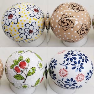 Hinami Decorative Cermaic Balls (Set of 4)