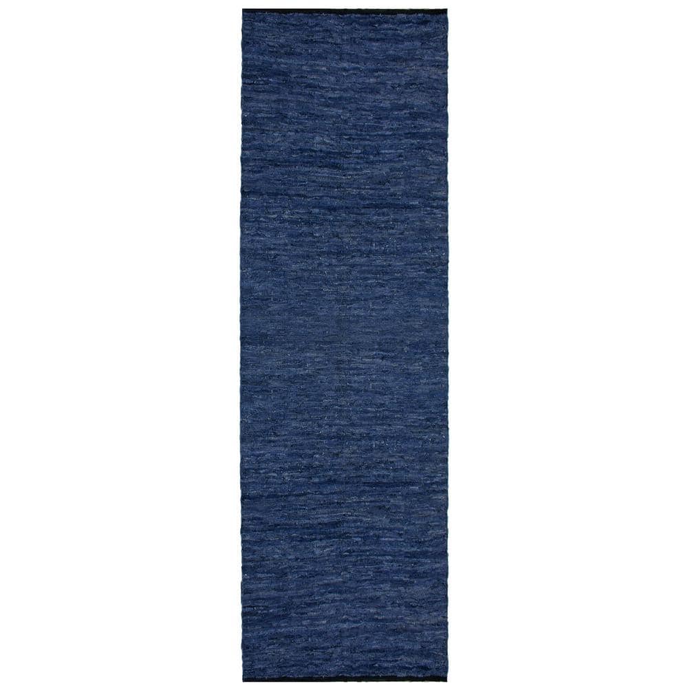 Buy Toro Blu Hand Made Rug/Carpet/Runner/Mat from Leather & Viscose  Chennile (Letter Print, 24 x 36 in or 2 x 3ft) Online at Low Prices in  India 