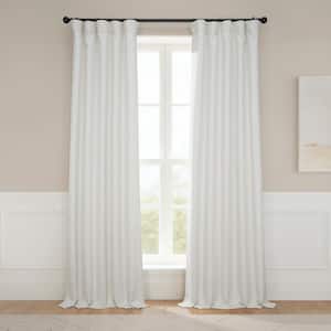 Birch Solid Rod Pocket Room Darkening Curtain - 50 in. W x 96 in. L (1 Panel)